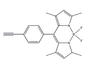 628729-80-6，8-(4-ethynylphenyl)-1,3,5,7-tetramethyl BODIPY