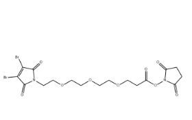 1537891-68-1，3,4-Dibromo-Mal-PEG3-NHS ester