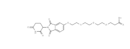 2828438-28-2，Thalidomide-PEG4-COOH