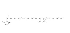 2093153-95-6，N-(Azido-PEG2)-N-Boc-PEG4-NHS ester
