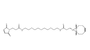 N-(DBCO-PEG4)-N-Biotin-PEG4-NHS