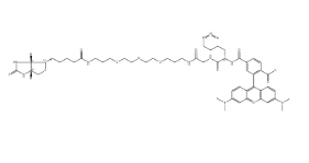 1527486-16-3，TAMRA-azide-PEG3-Biotin