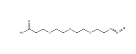 Azide PEG3 acid，1056024-94-2