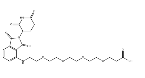 2138440-81-8，Pomalidomide-PEG4-COOH