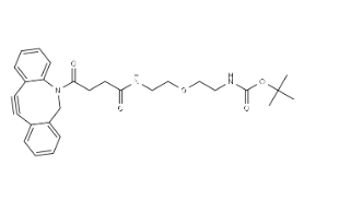 2364591-77-3，二苯并环辛炔-PEG1-氨基甲酸叔丁酯
