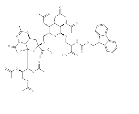 914456-67-0，Fmoc-Ser(Me,Ac4Neu5Acα2-6Ac2GalNAcα)-OH