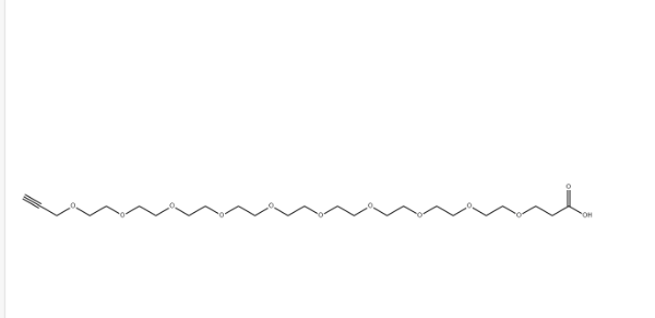 Propargyl-PEG10-acid，2055022-18-7