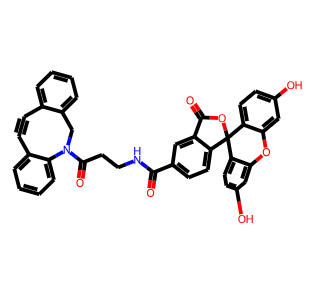 1384485-04-4，5-羧基荧光素-二苯并环辛炔