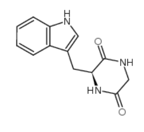 cyclo(Gly-Trp)，环(甘氨酰-L-色氨酰)，环二肽7451-73-2