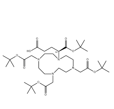 1023889-20-4，(S)-DOTAGA-(COOt-Bu)4，(S)-DOTAGA-四叔丁酯