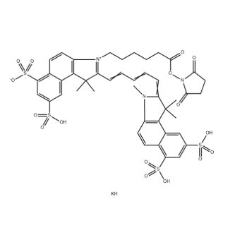 2419286-92-1，sulfo Cy5.5(Et) NHS，磺酸基Cy5.5-活性酯