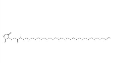 Mal-amido-PEG9-amine TFA salt，2182602-22-6