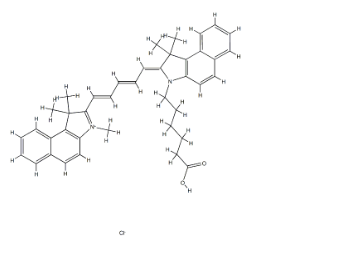 CY5.5-COOH，CAS:1144107-80-1，Cyanine5.5-COOH