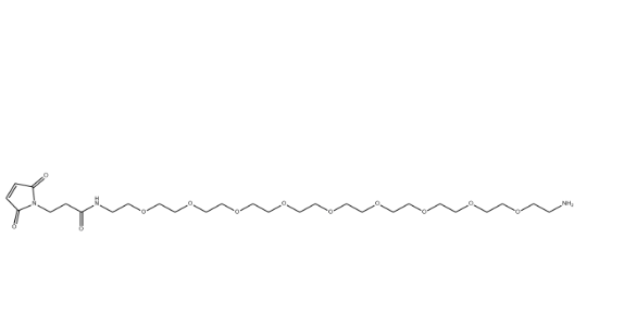 2182602-22-6，Mal-amido-PEG9-amine TFA salt