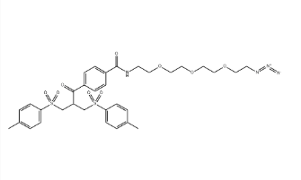 Bis-sulfone-PEG3-azide，1802908-01-5