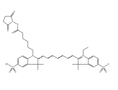 477908-53-5 (inner salt)，Sulfo-Cy7-E SE