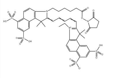 Sulfo Cyanine5.5 E SE，442912-55-2