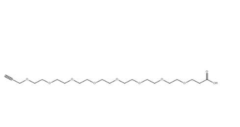 Propargyl PEG8 COOH，2055014-94-1