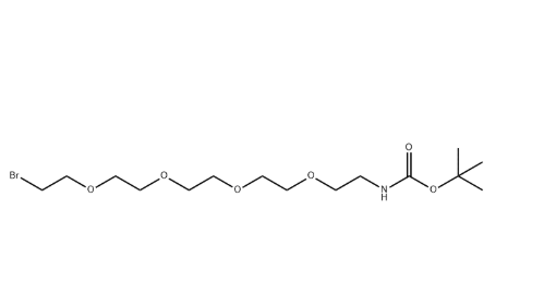N-Boc PEG4 Bromide，1392499-32-9
