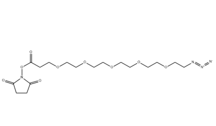 Azide-PEG5-NHS，1433996-86-1