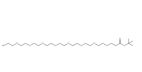 Hydroxy-PEG8t-butyl ester，1334177-84-2