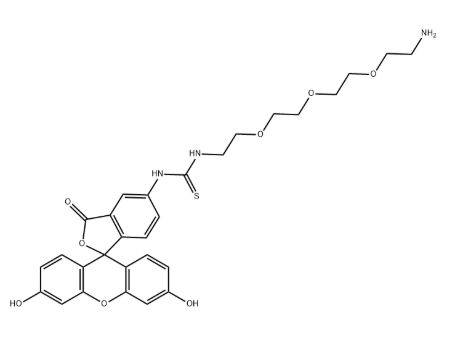 FITC PEG3 Amine,1807539-04-3