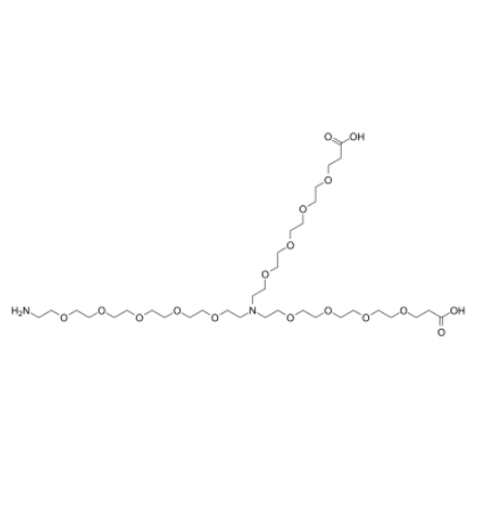 2093152-86-2，N-(Amino-PEG5)-N-bis(PEG4-acid)