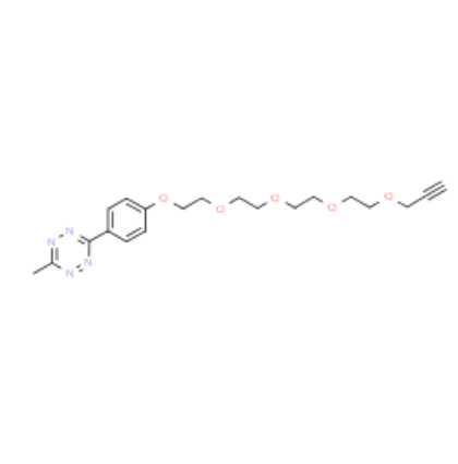 1802907-97-6，Methyltetrazine PEG5 alkyne