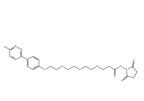 2055646-22-3，Methyltetrazine-PEG4-NHS Ester