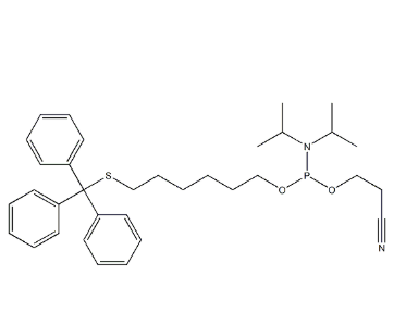 5＇Thio C6 Modifier（Trityl-6-Thiohexyl Amidite，CAS号116919-17-6）