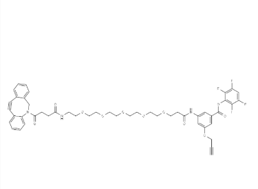 Con-DBCO-Propargyl-PEG5-TFP ester（CAS号：2764923-68-2）