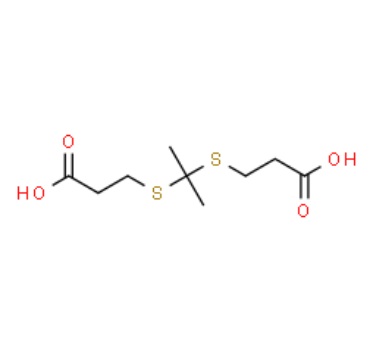 4265-59-2，TK-COOH，3＇-(丙烷-2,2-二基双(硫烷二基))二丙酸